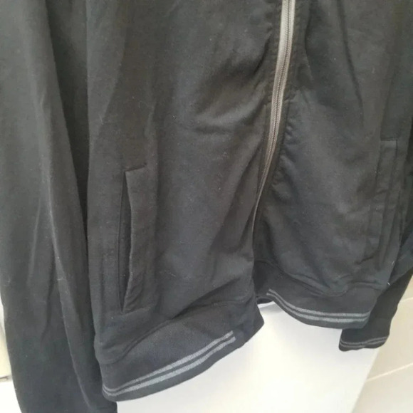 Lululemon Men's Black Grey Zip Up Jacket M - Picture 8 of 10